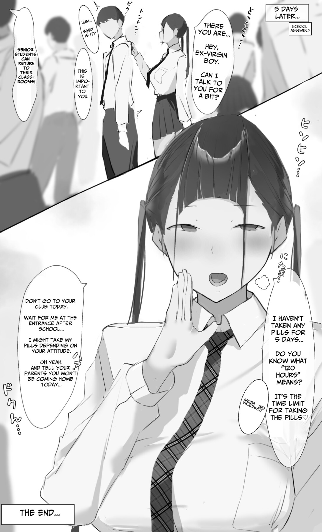 Hentai Manga Comic-Toxic JK Cuckold After-Fact Report…-Read-45